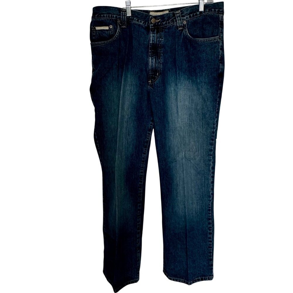 Perry Ellis America Mens 38x30 Blue Denim Jeans